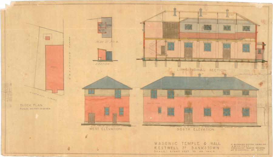 Archival Recording of the Bankstown Masonic Temple, Restwell Street Bankstown.